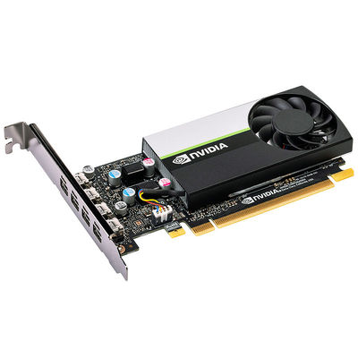 DP Tipo di interfaccia di uscita NVIDIA T1000 8G GDDR6 scheda video per grafica PC professionale