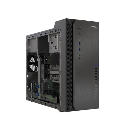 Hygon 3250 8G 256G SSD GT730-2G 300W Workstation W3330H0 Monitor da 23,8 pollici professionale
