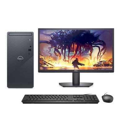 Dell Desktop Inspiron 3020 Core Gen13 i3-13100 8G 512G SSD con monitor SE2222H da 21,5 pollici