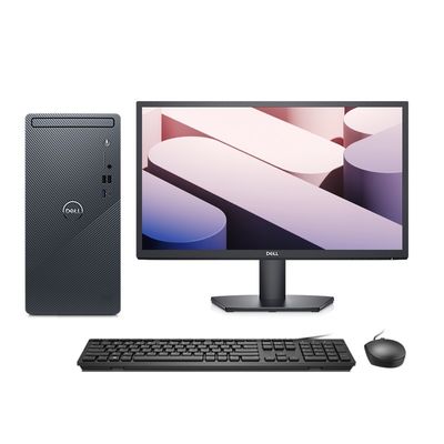 Dell Desktop Inspiron 3020 Core Gen13 i3-13100 8G 512G SSD con monitor SE2222H da 21,5 pollici