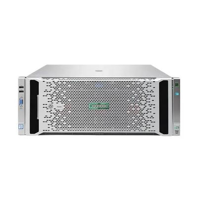 4U Rack Server HP DL580 Gen9 con cinque posizioni di disco da 2,5 pollici e 1200W di doppia potenza