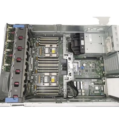 4U Rack Server HP DL580 Gen9 con cinque posizioni di disco da 2,5 pollici e 1200W di doppia potenza