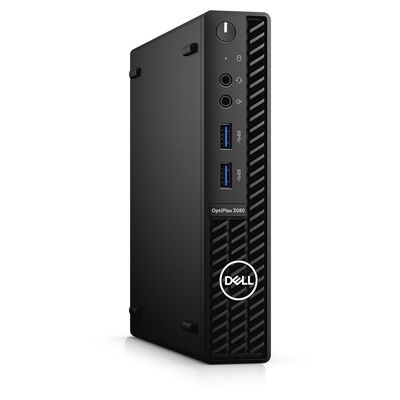 Dell Optiplex 3080 Micro Desktop MFF i3-10100T 16 GB 512 GB SSD WiFi BT Win10 Computer 3080