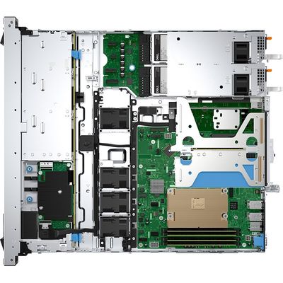 2024 Dell PowerEdge R360 Server 1U Rack 4*3.5 Baia Fornite di Ventilatori a piena ridondanza