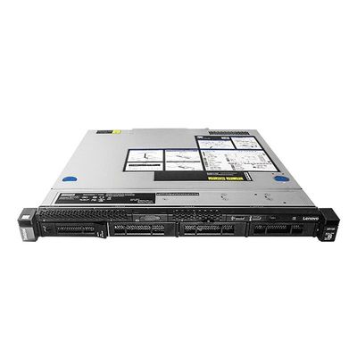 Lenovo ThinkSystem SR258 Server Xeon E-2124 8GB DDR4 RAM 1TB 300W 1U Server PC Rack Server