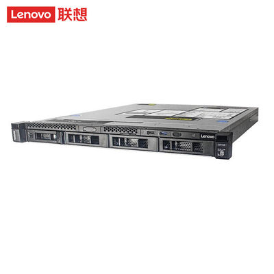 Lenovo ThinkSystem SR258 Server Xeon E-2124 8GB DDR4 RAM 1TB 300W 1U Server PC Rack Server