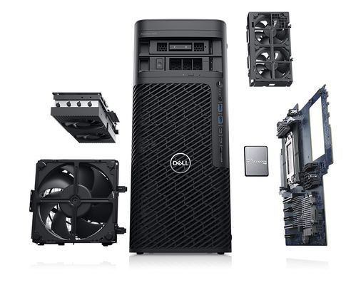Windows 11 Pro AMD Ryzen 5945WX 8G 512G 2T T400-4G GPU 1350W Dell Workstation PC desktop