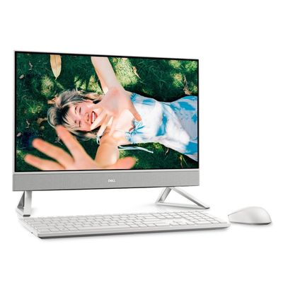Dell Inspiron IN5415 23.8&quot; AMD Ryzen R3-5425U 8GB 256GB SSD Bianco Computer tutto in uno