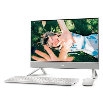 Dell Inspiron IN5415 23.8&quot; AMD Ryzen R3-5425U 8GB 256GB SSD Bianco Computer tutto in uno