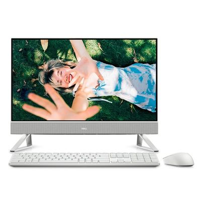 Dell Inspiron IN5415 23.8&quot; AMD Ryzen R3-5425U 8GB 256GB SSD Bianco Computer tutto in uno