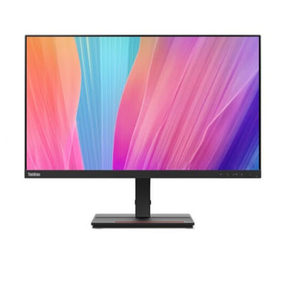 16 9 Display Ratio Lenovo ThinkVision S24E-20 Monitor FHD da 23,8 pollici per ufficio aziendale