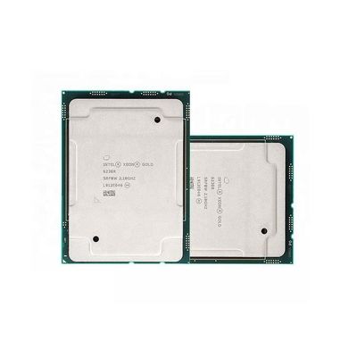 Intel Gold 6338 CPU 32 core 2,00 GHz 64 thread 10 nm Processo di produzione per server