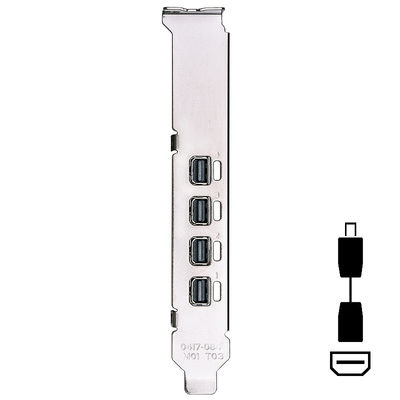 Quadro T400-2G/4G T600-4G T1000-4G/8G Gddr6 scheda grafica a 128 bit