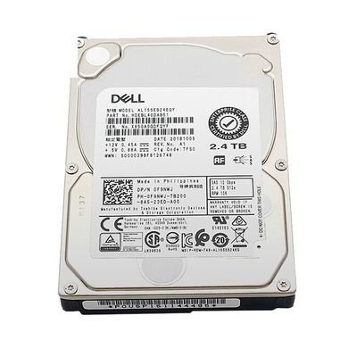 Alta capacità Dell 12T/16T/20T 7200rpm 3,5&quot; SAS SATA Hard Disk meccanico per server