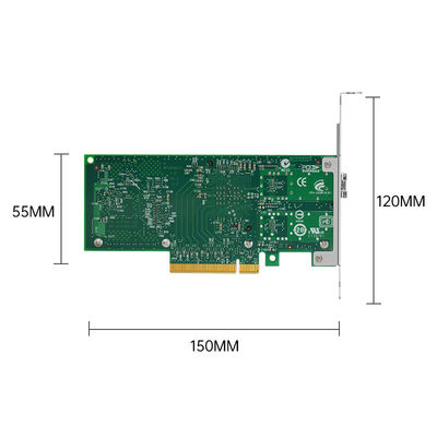 Dell Intel X520 DP 10Gb DA/SFP Dual Port Network Card con interfaccia USB
